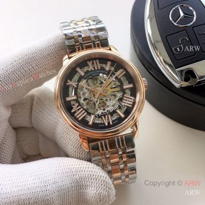 2-Tone Rose Gold Vacheron Constantin Skeleton Watch Best Copy